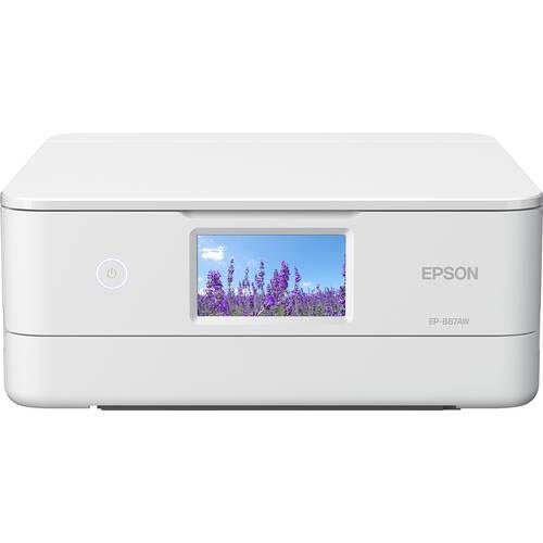 【即日発送】【新品 箱不良・シュリンク破れ品】EPSON エプソン A4カラーインクジェット複合機プリンター カラリオ EP-887AW ホワイト