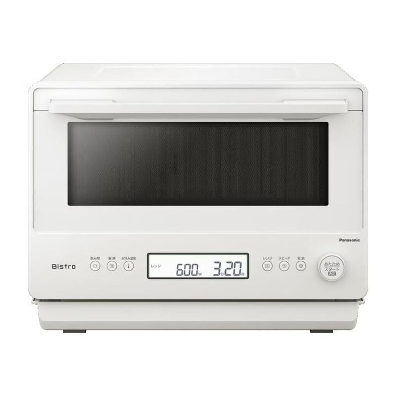 【中古美品】Panasonic パナソニック 単機能レンジ ビストロ NE-FB2D-W オフホワイト