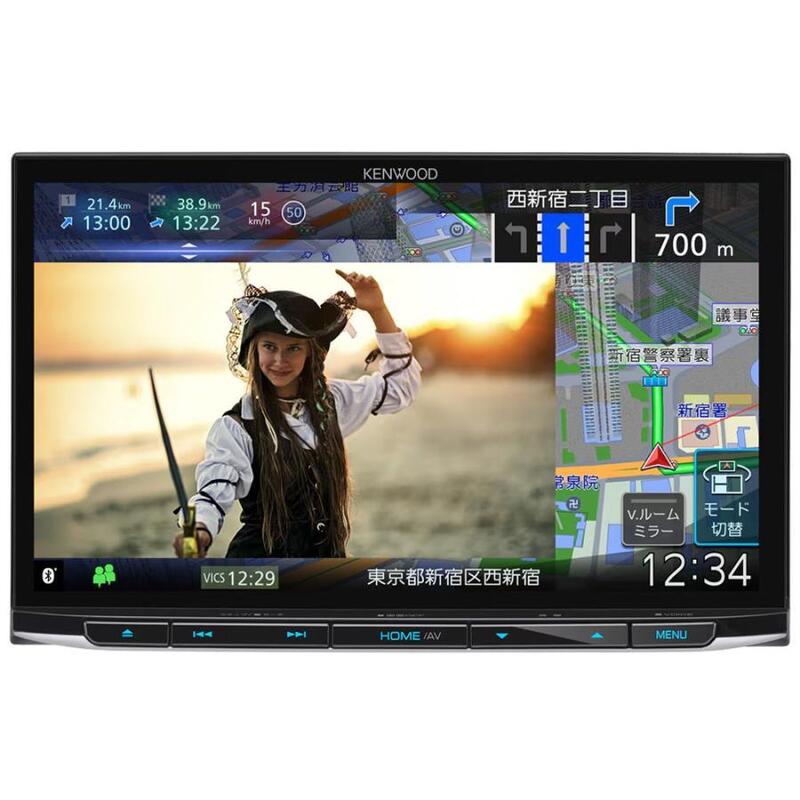 【中古美品】KENWOOD ケンウッド カーナビ 彩速ナビ MDV-S811HDL