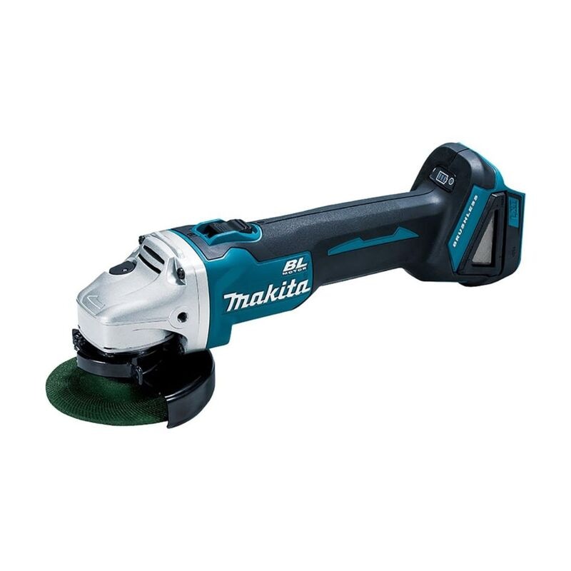 【新品 箱不良・シュリンク破れ品】Makita マキタ 14.4V ディスクグラインダー 本体のみ 100mm GA403DZN 青