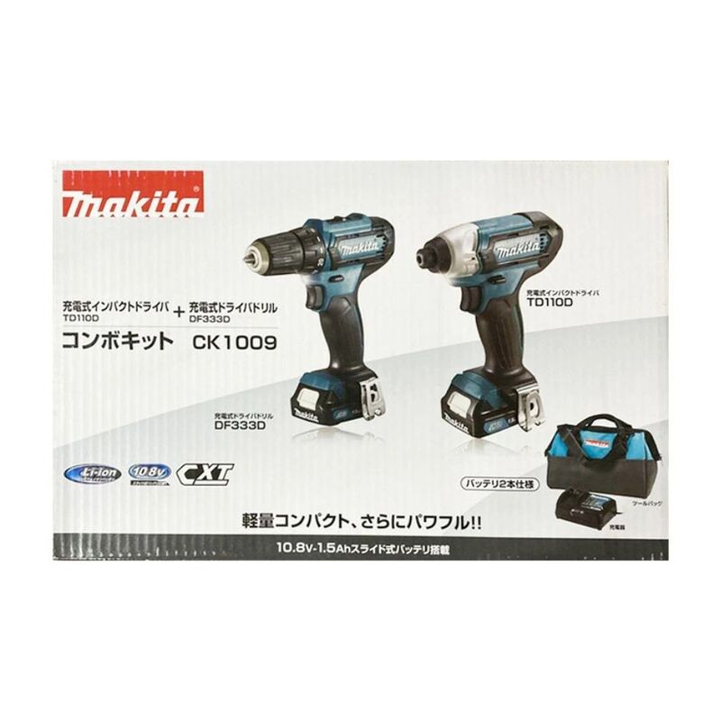 【即日発送】【新品 箱不良・シュリンク破れ品】Makita マキタ インパクトドライバ コンボキット CK1009