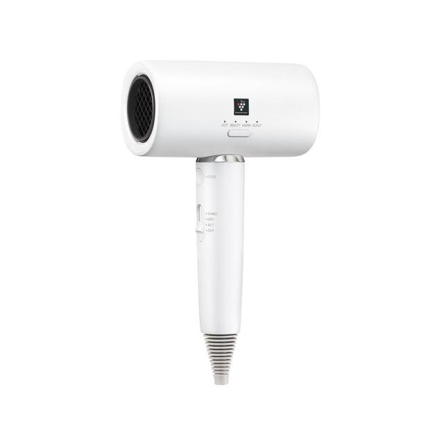 【ラッピング可】【即日発送】【新品 箱不良・シュリンク破れ品】SHARP シャープ ヘアドライヤー Plasmacluster Beauty IB-P801-W ルミナスホワイト