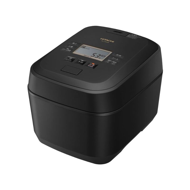 【即日発送】【新品 箱不良・シュリンク破れ品】HITACHI 日立 圧力IH炊飯器 沸騰鉄釜 ふっくら御膳 RZ-V100GM(K) フロストブラック