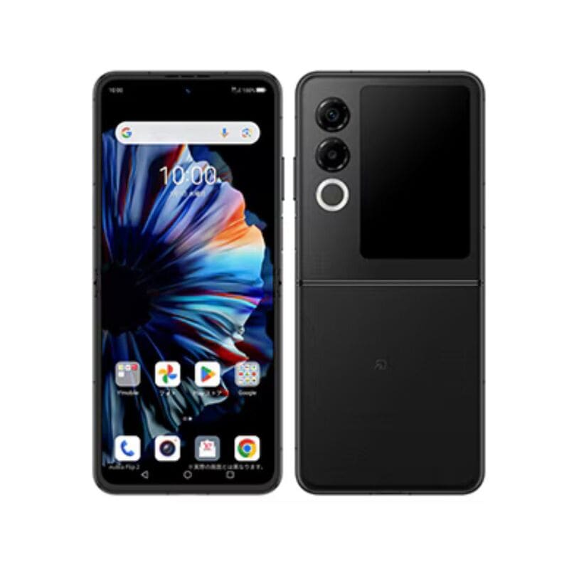 【即日発送】【新品】Nubia ヌビア スマホ ZTE Flip 2 Ymobile版 A404ZT ブラック SIMロック解除品