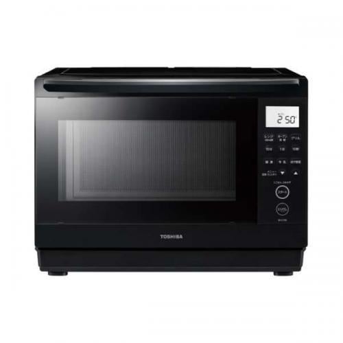 【即日発送】【新品 箱不良・シュリンク破れ品】TOSHIBA 東芝 角皿式スチームオーブンレンジ 26L 石窯ドーム ER-D70B(K) ブラック