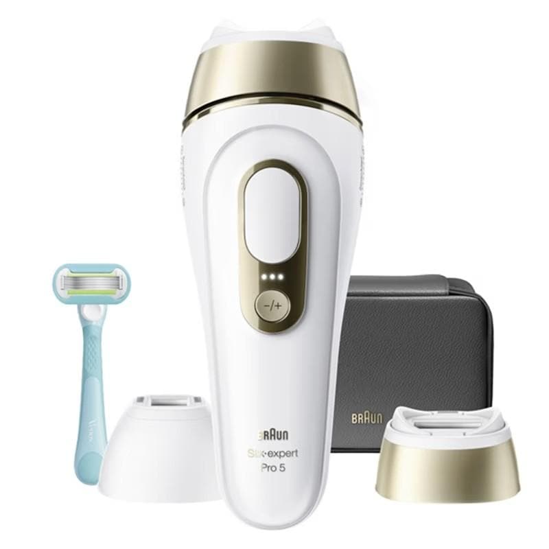【ラッピング可】【即日発送】【新品】BRAUN ブラウン 光美容器 シルク・エキスパート Pro5 PL5231 ホワイトゴールド