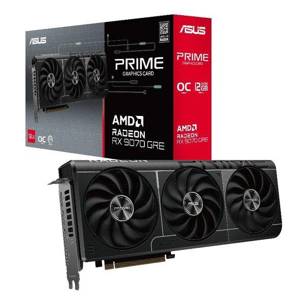 【ラッピング可】【即日発送】【新品】ASUS エイスース グラフィックボード Radeon RX 9070 GRE PCIExp 12GB PRIME-RX9070GRE-O12G-EVO