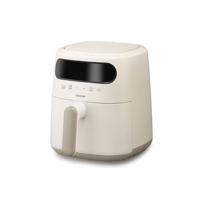 【ラッピング可】【即日発送】【新品 箱不良・シュリンク破れ品】IRIS OHYAMA アイリスオーヤマ サンダー水蒸気エアフライヤー FV-M30A-C アイボリー
