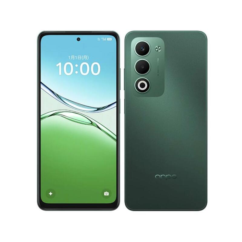 【ラッピング可】【即日発送】【新品 箱不良・シュリンク破れ品】OPPO オッポ スマホ A5 5G au版 OPG06 グリーン SIMロック解除品