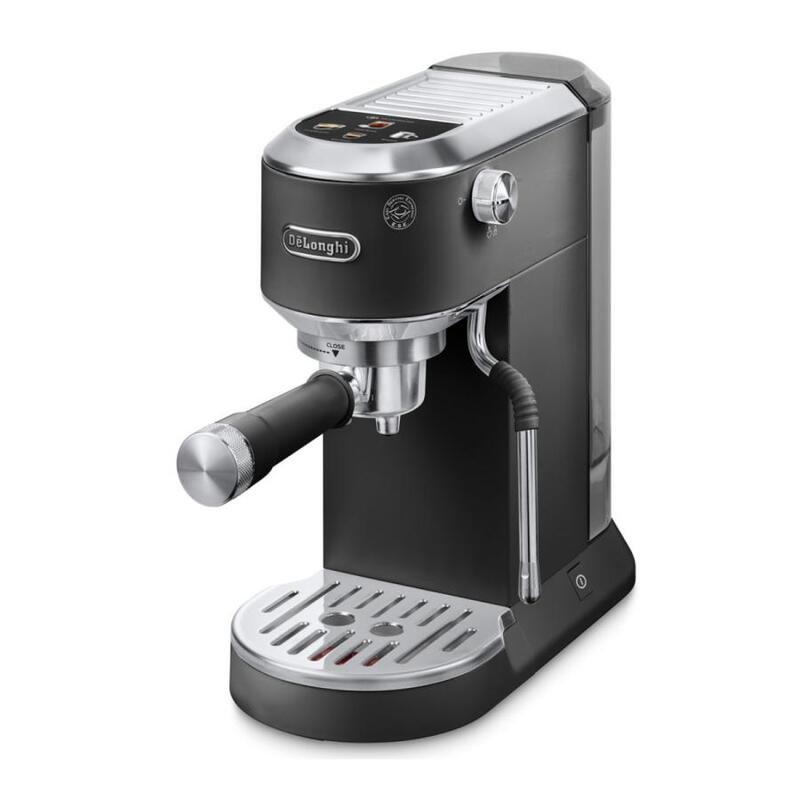 【即日発送】【新品 箱不良・シュリンク破れ品】DeLonghi デロンギ エスプレッソ・カプチーノメーカー デディカ デュオ EC890J-B ブラック