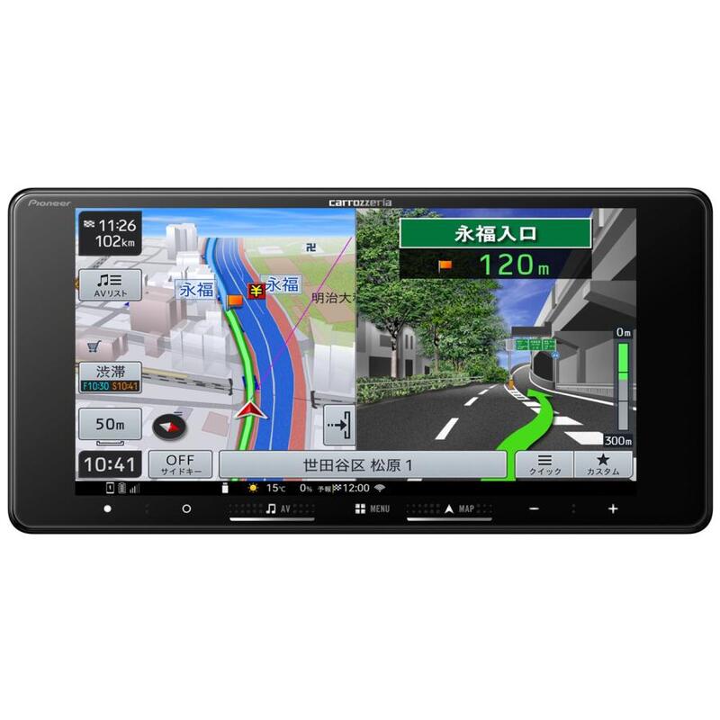 【即日発送】【新品 箱不良・シュリンク破れ品】Pioneer パイオニア カーナビ 楽ナビ AVIC-RW122
