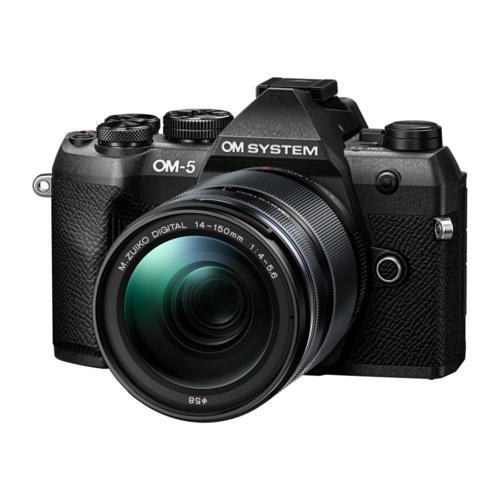 【ラッピング可】【即日発送】【新品 箱不良・シュリンク破れ品】OM SYSTEM OM-5 Mark II 14-150mm II レンズキット ブラック