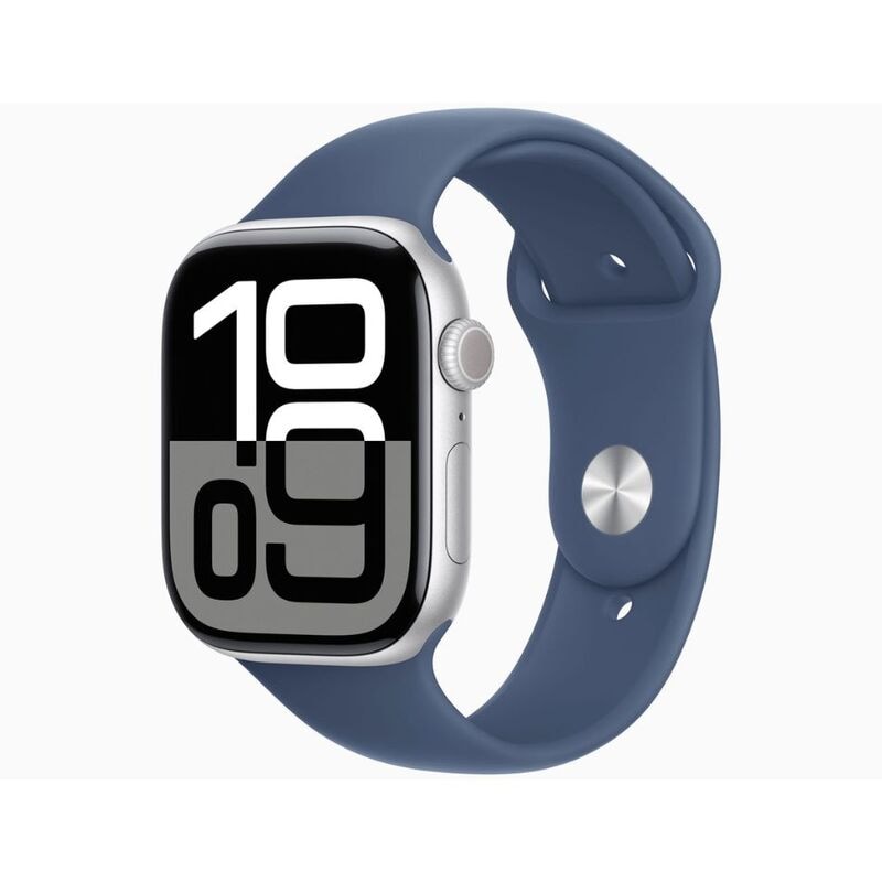 【ラッピング可】【即日発送】【安心！当社1ヶ月保証付き】【整備済品】Apple Watch Series 10 GPSモデル 46mm MWWL3J/A シルバー S/M
