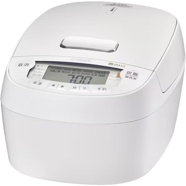 【即日発送】【新品 箱不良・シュリンク破れ品】TIGER タイガー魔法瓶 圧力IH炊飯器 炊きたて JPV-X100-WO オフホワイト
