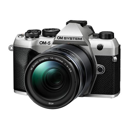 【ラッピング可】【即日発送】【新品】OM SYSTEM オーエムシステム ミラーレス一眼カメラ OM-5 Mark II 14-150mm II レンズキット シルバー