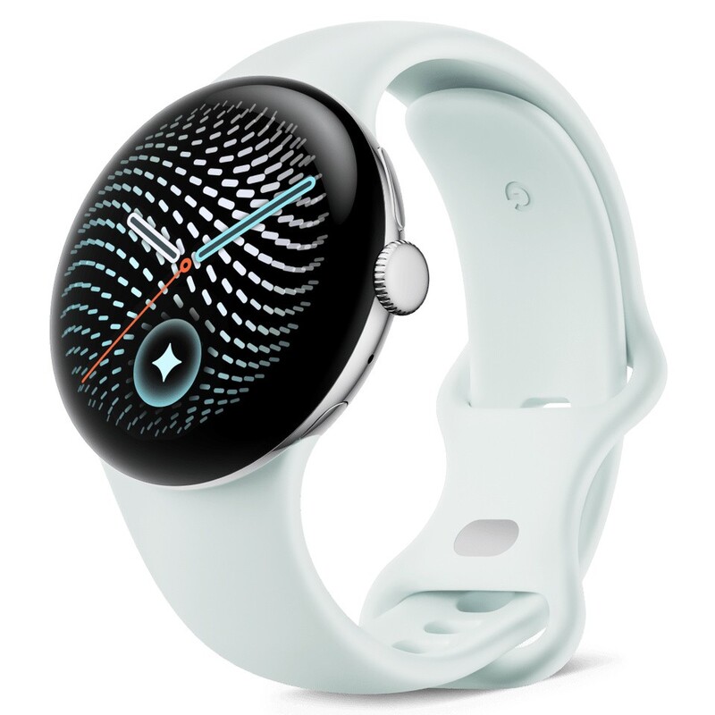 【ラッピング可】【即日発送】【新品】Google グーグル スマートウォッチ Pixel Watch 5 Wi-Fiモデル 41mm GA10898-US Polished Silver アルミケース/Fog アクティブ バンド