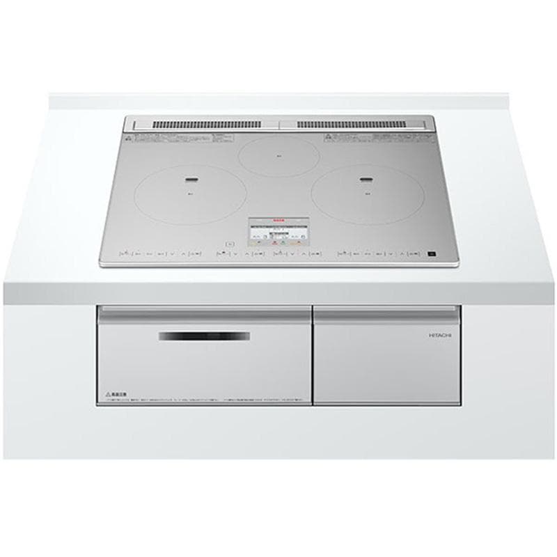 【即日発送】【新品】HITACHI 日立 ビルトイン IHコンロ 火加減マイスター HT-N8ASTF S シルバー