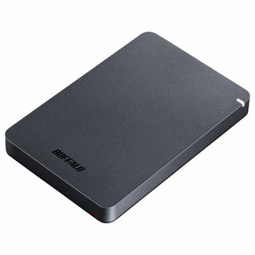 【ラッピング可】【即日発送】【新品 箱不良・シュリンク破れ品】BUFFALO バッファロー ポータブルHDD 1TB HD-PGF1.0U3-BKA ブラック