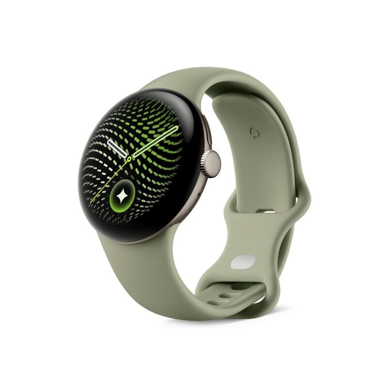 【ラッピング可】【即日発送】【新品】Google グーグル スマートウォッチ Pixel Watch 5 Wi-Fiモデル 41mm GA11567-US Satin Pyrite アルミケース/Olive アクティブ バンド