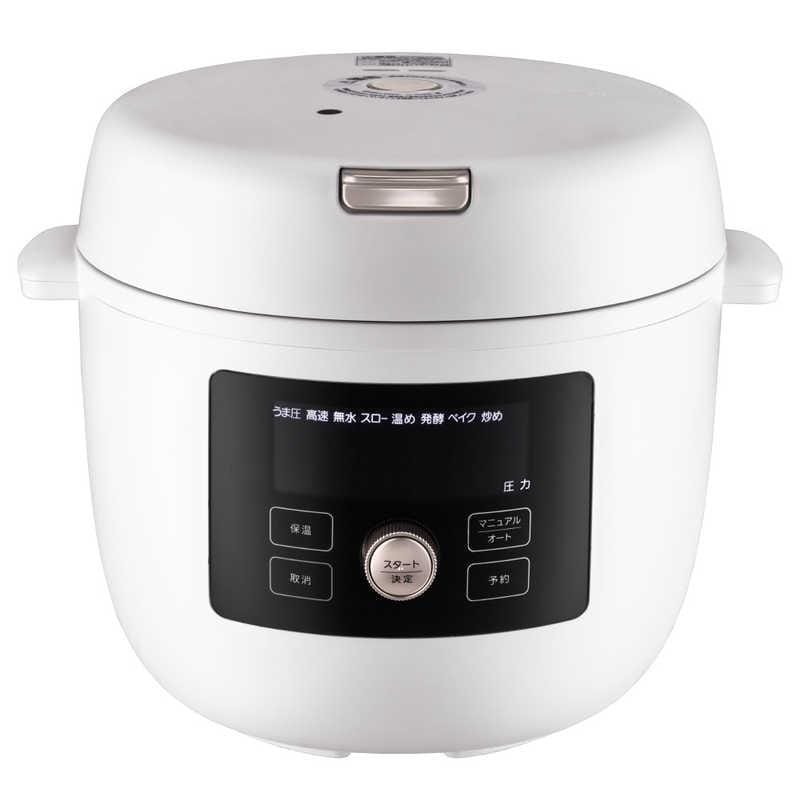 【ラッピング可】【即日発送】【新品 箱不良・シュリンク破れ品】TIGER タイガー 電気圧力鍋 COOKPOT COK-B400-WM マットホワイト