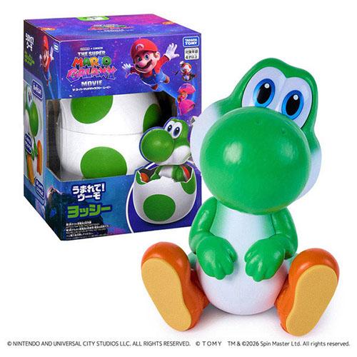 【ラッピング可】【即日発送】【新品 開封済み未使用品】タカラトミー ザ・スーパーマリオギャラクシー・ムービー うまれて! ウーモ ヨッシー