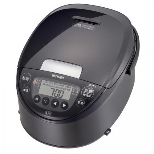 【新品】TIGER タイガー魔法瓶 炊飯器 炊きたて JPW-M100-KV モーブブラック