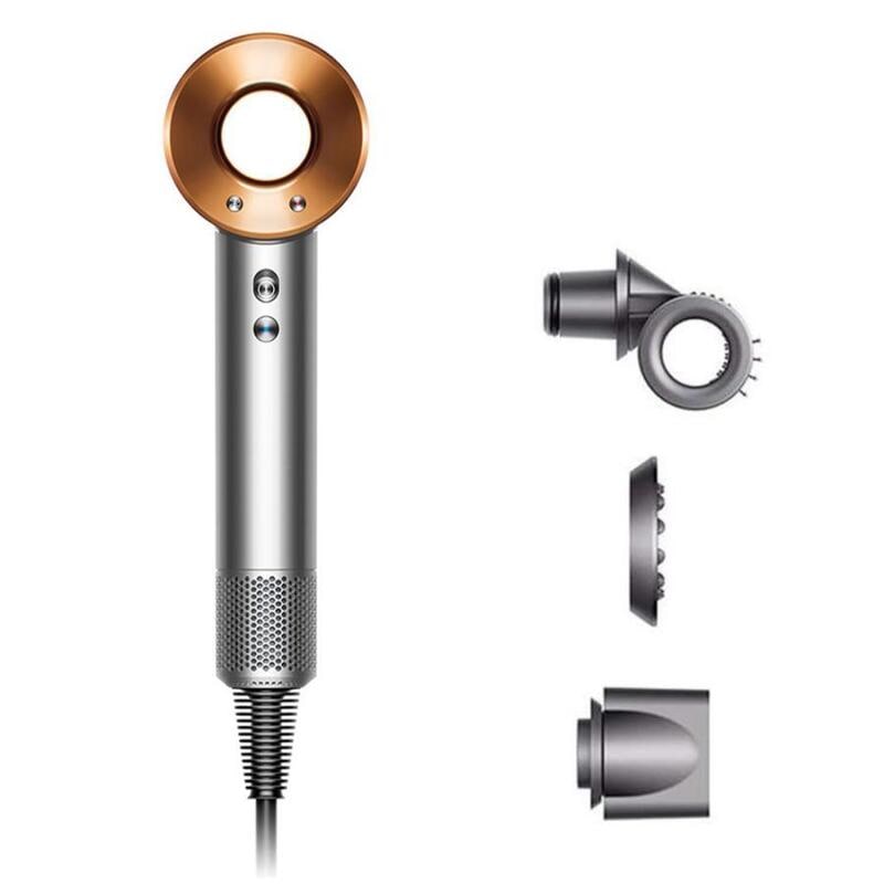 【新品 箱不良・シュリンク破れ品】Dyson ダイソン ヘアドライヤー Supersonic Shine HD15 ULF BNBC ニッケル/コッパー