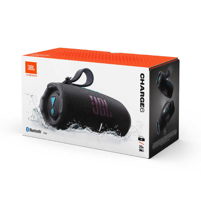 【ラッピング可】【即日発送】【新品】JBL ジェービーエル Bluetoothスピーカー CHARGE 6 ファンキーブラック