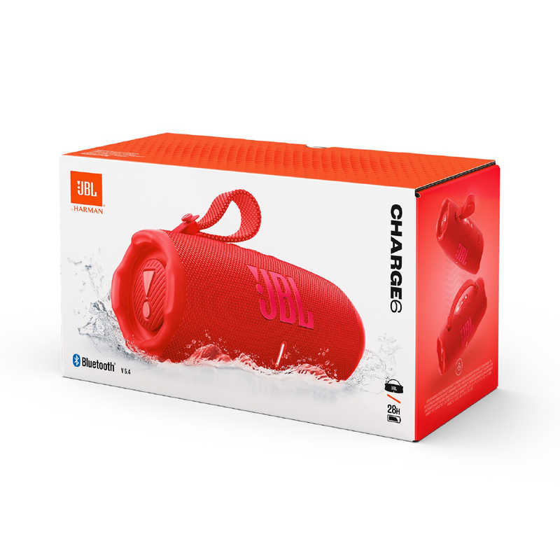 【ラッピング可】【即日発送】【新品】JBL ジェイビーエル Bluetoothスピーカー CHARGE 6 JBLCHARGE6RED レッド