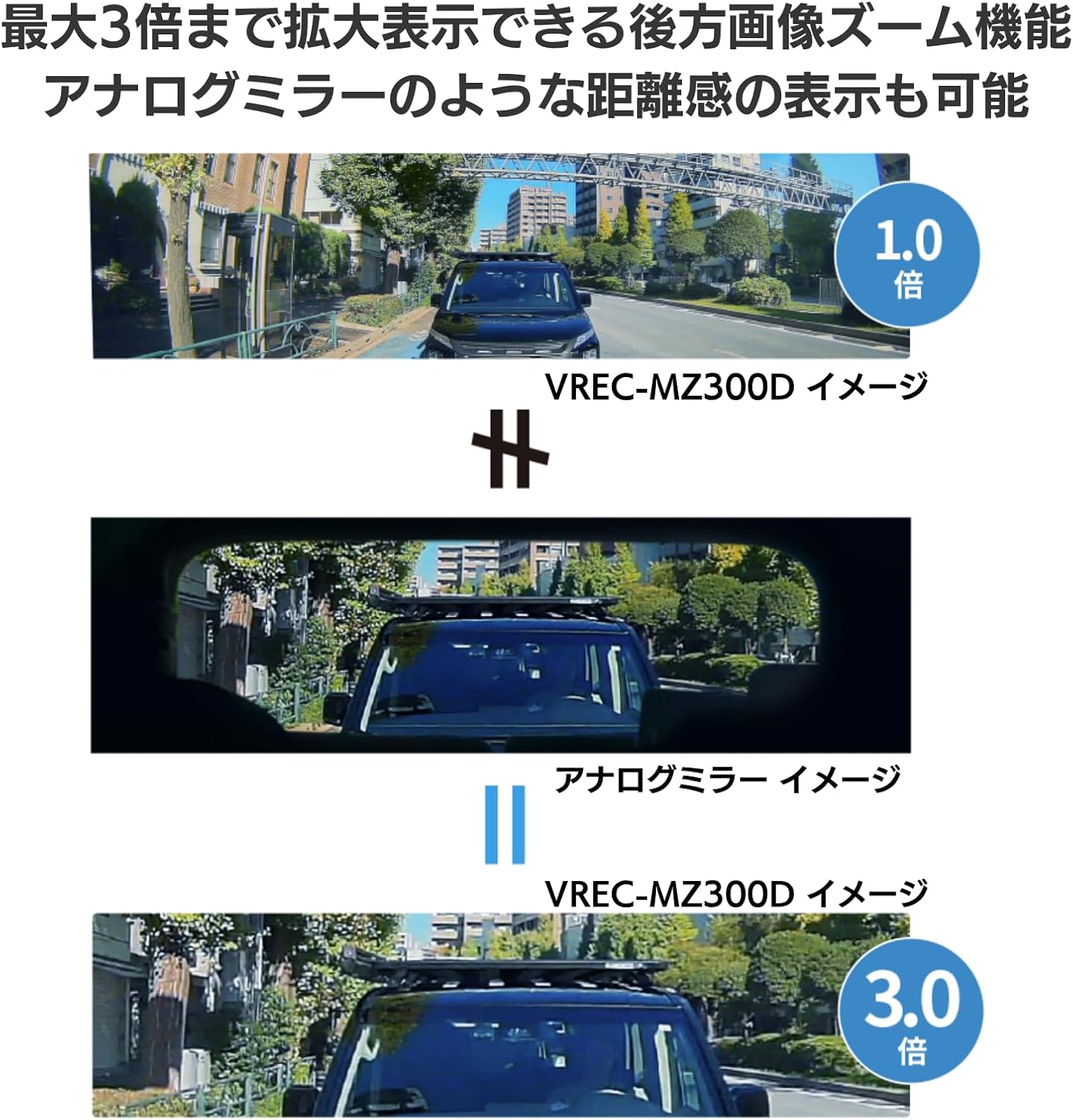【ラッピング可】【即日発送】【新品】Pioneer パイオニア ドライブレコーダー VREC-MZ300D ブラック
