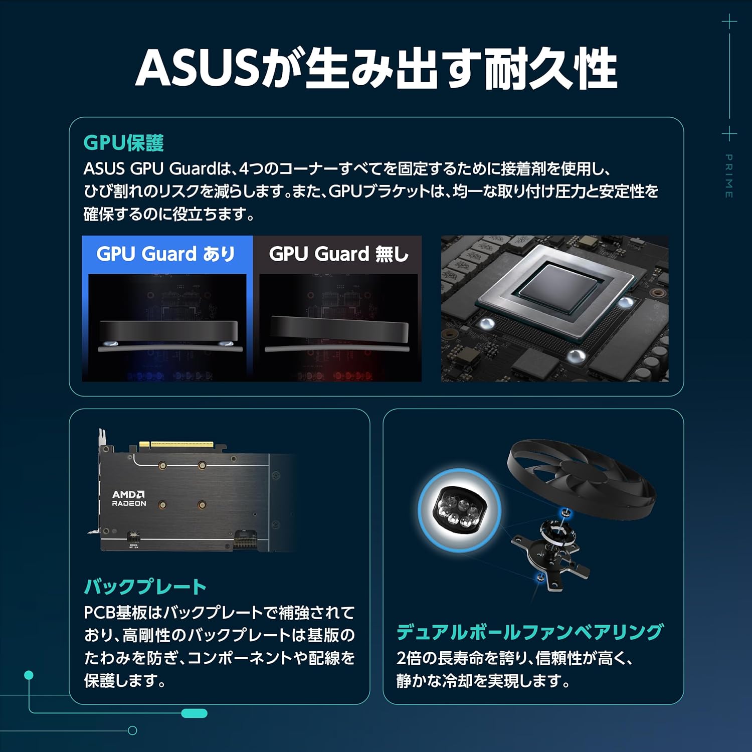【ラッピング可】【即日発送】【新品 箱不良・シュリンク破れ品】ASUS エイスース グラフィックボード PRIME-RX9060XT-O16G PCIExp 16GB