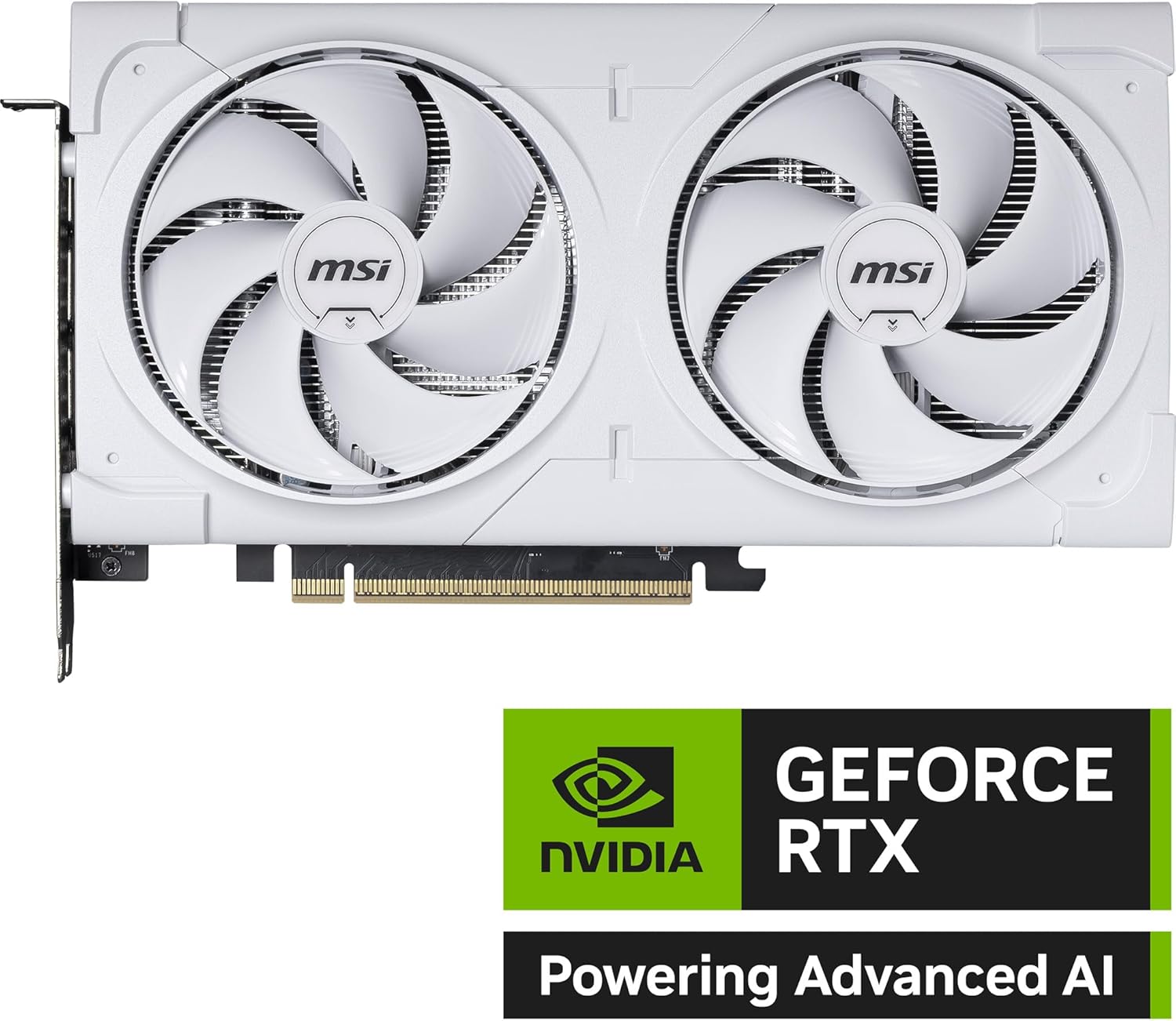 【ラッピング可】【即日発送】【新品】MSI エムエスア グラフィックボード GeForce RTX 5060 Ti 8G VENTUS 2X OC WHITE PLUS ホワイト