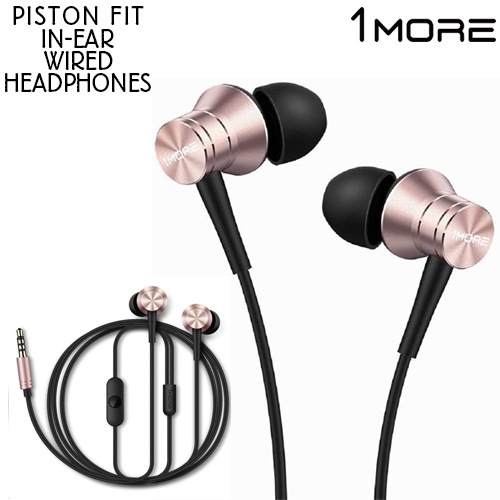 【決算セール】 【ゆうパケット発送】 1MORE Piston Fit In-Ear Wired Headphones E1009 イヤホン ピストンフィット 並行輸入品 カナル型 有線イヤホン リモコン・マイク付き 通話可能 高音質 iPhone android ピンク