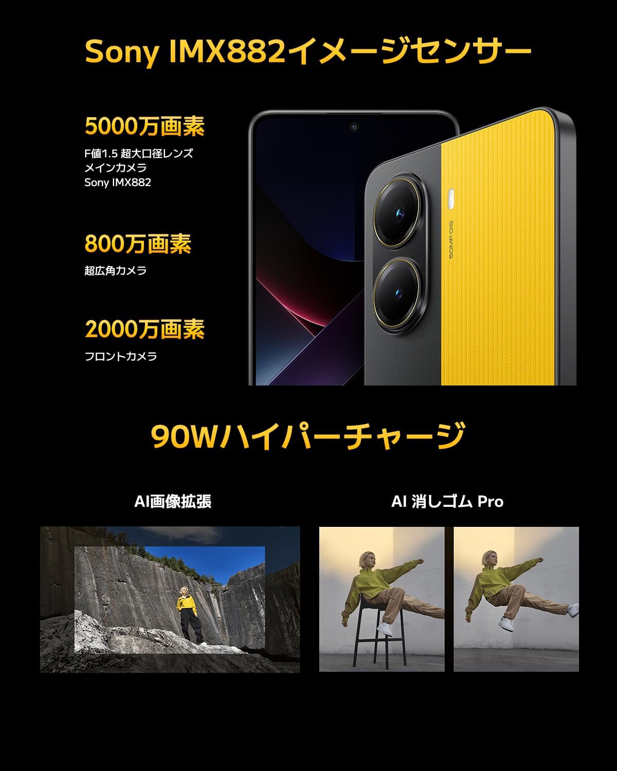 【ラッピング可】【即日発送】【国内版】【新品】Xiaomi シャオミー スマホ POCO X7 Pro 512GB グリーン SIMフリー
