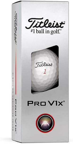 【ラッピング可】【即日発送】【新品】Titleist タイトリスト ゴルフボ-ル PROV1X ローナンバー 1ダ-ス 2025年版 ホワイト