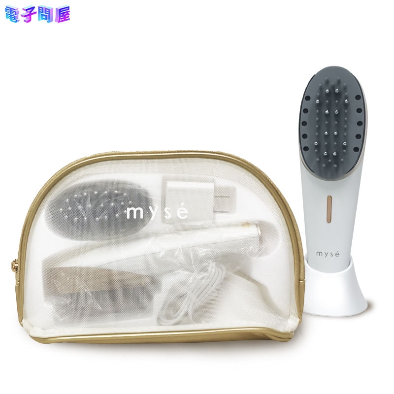 【即日発送】【新品 箱不良・シュリンク破れ品】ヤーマン myse スカルプリフト ポーチセット MS-80W-1