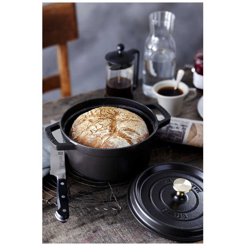 【ラッピング可】【即日発送】【新品】STAUB ストウブ 鍋 ストウブ ピコ・ココットラウンド 18cm 40509-484 グレー