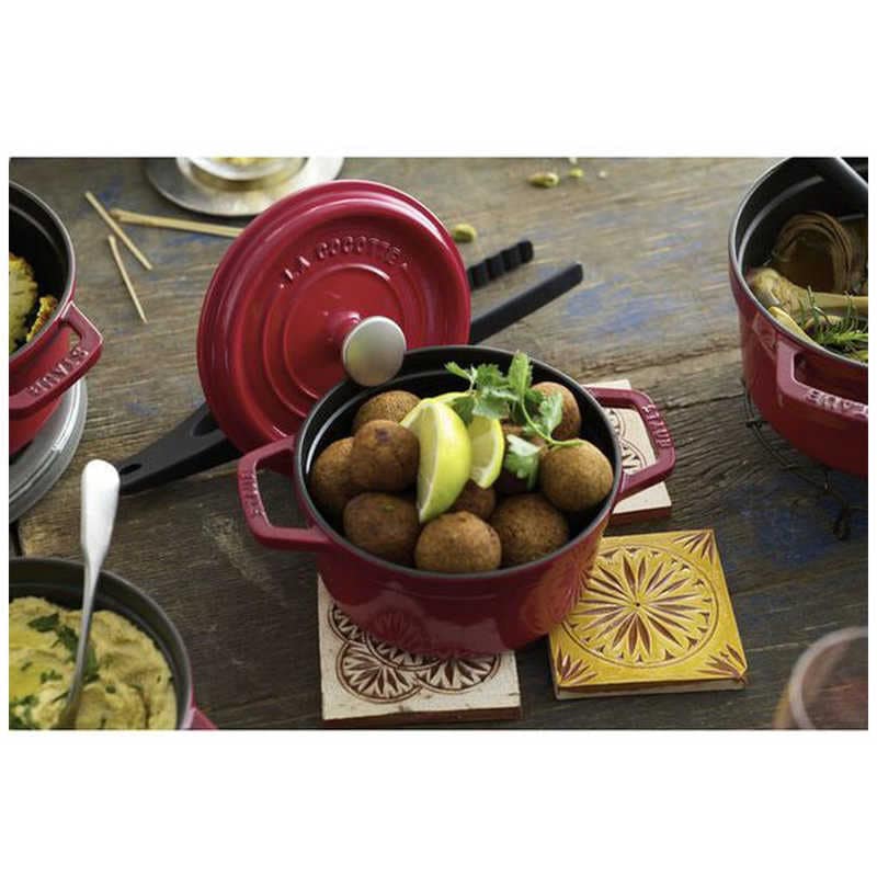 【ラッピング可】【即日発送】【新品】STAUB ストウブ 鍋 ストウブ ピコ・ココットラウンド 18cm 40509-484 グレー