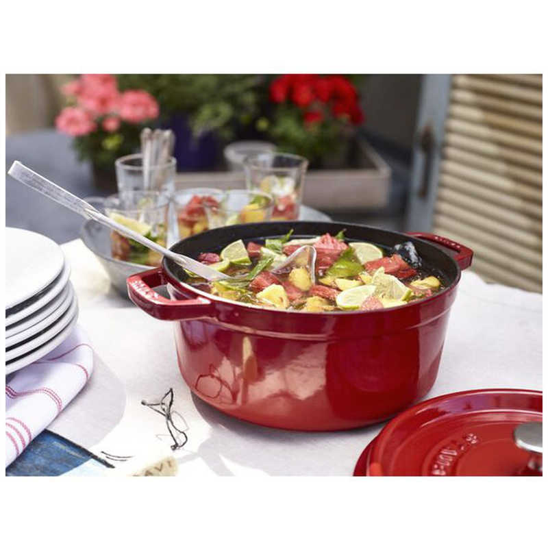 【ラッピング可】【即日発送】【新品】STAUB ストウブ 鍋 ストウブ ピコ・ココットラウンド 18cm 40509-484 グレー