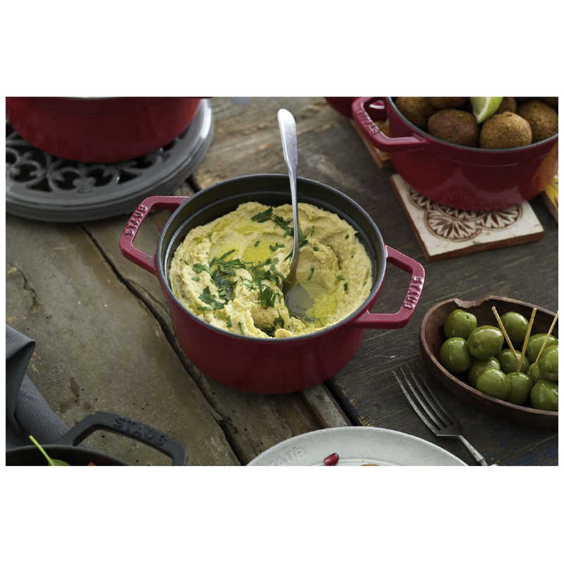 【ラッピング可】【即日発送】【新品】STAUB ストウブ 鍋 ストウブ ピコ・ココットラウンド 18cm 40509-484 グレー