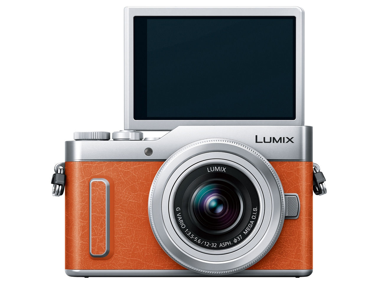 Panasonic ミラーレス一眼カメラ LUMIX ダブルレンズキット オレンジ DC-GF90W-D