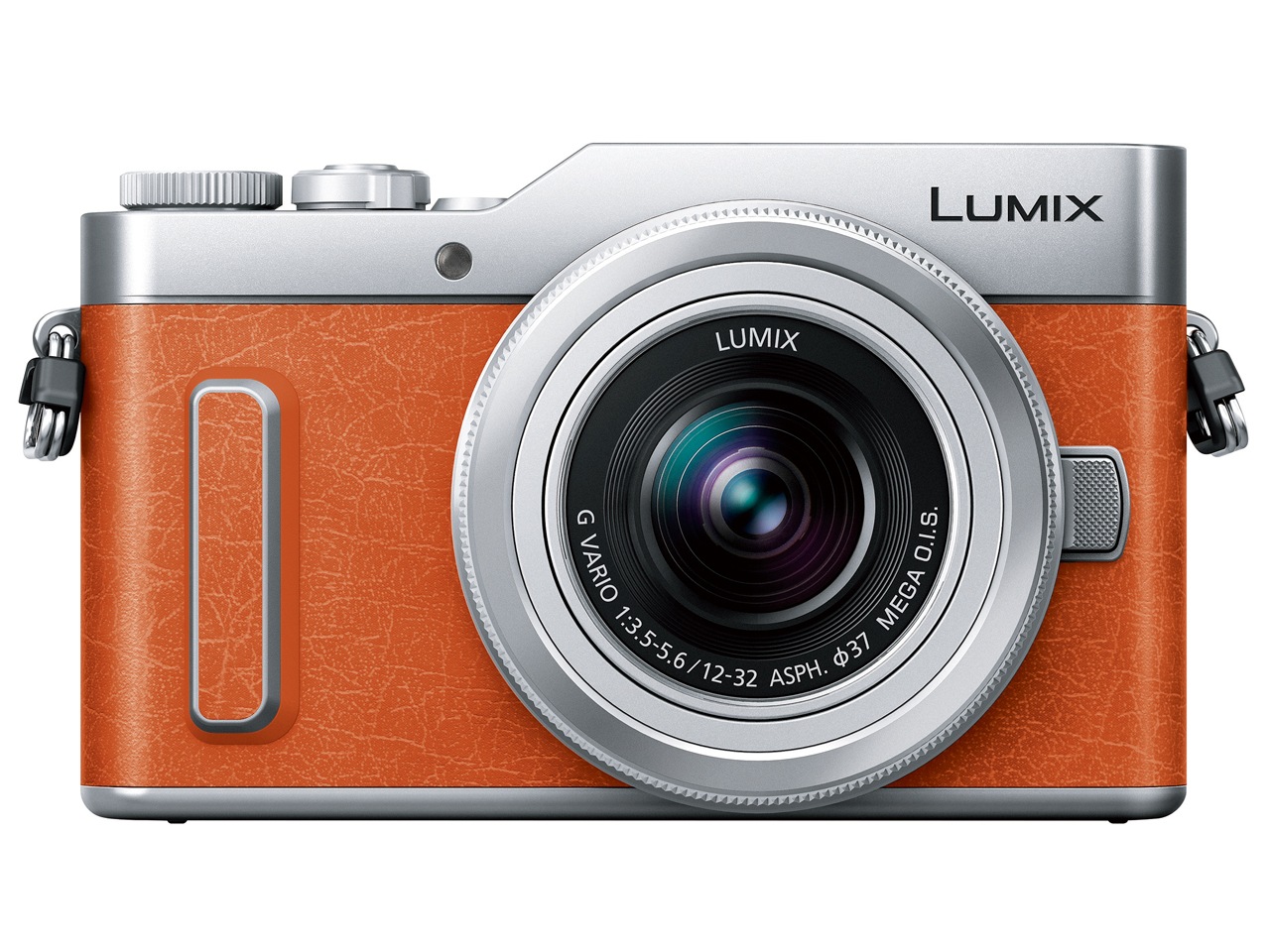 Panasonic ミラーレス一眼カメラ LUMIX ダブルレンズキット オレンジ DC-GF90W-D