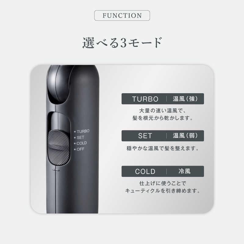 【ラッピング可】【即日発送】【新品】SHARP シャープ ディンプルフロー ドライヤー IB-P300-V グレイッシュパープル