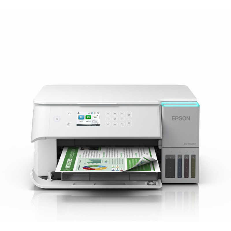 【即日発送】【新品】EPSON エプソン 4カラーインクジェット複合機プリンタ エコタンク搭載モデル EW-M638T