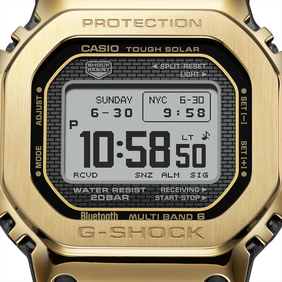 【ラッピング可】【即日発送】【新品】CASIO カシオ G-SHOCK GMW-BZ5000GD-9JF タフソーラー 腕時計 MIP液晶 フルメタル ゴールドGMW-BZ5000GD-9JF