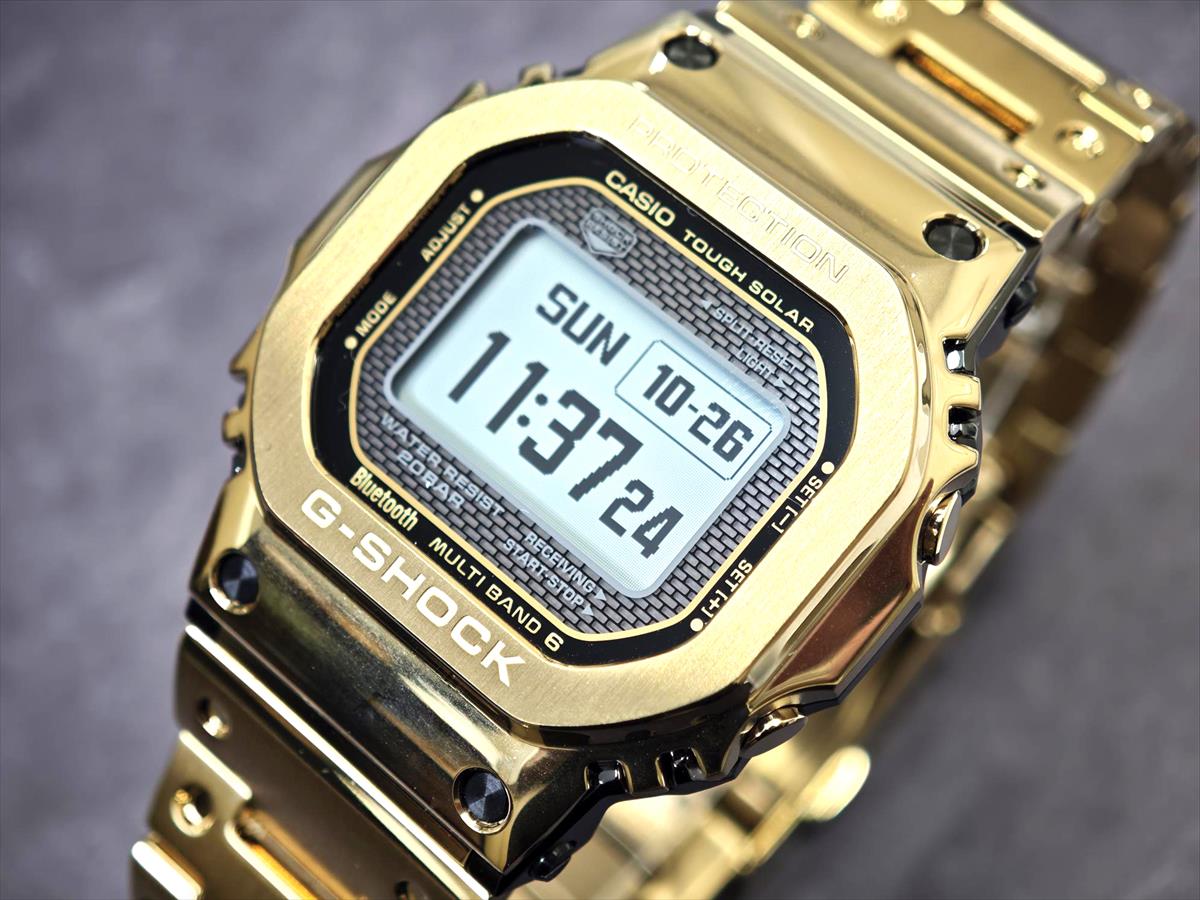 【ラッピング可】【即日発送】【新品】CASIO カシオ G-SHOCK GMW-BZ5000GD-9JF タフソーラー 腕時計 MIP液晶 フルメタル ゴールドGMW-BZ5000GD-9JF