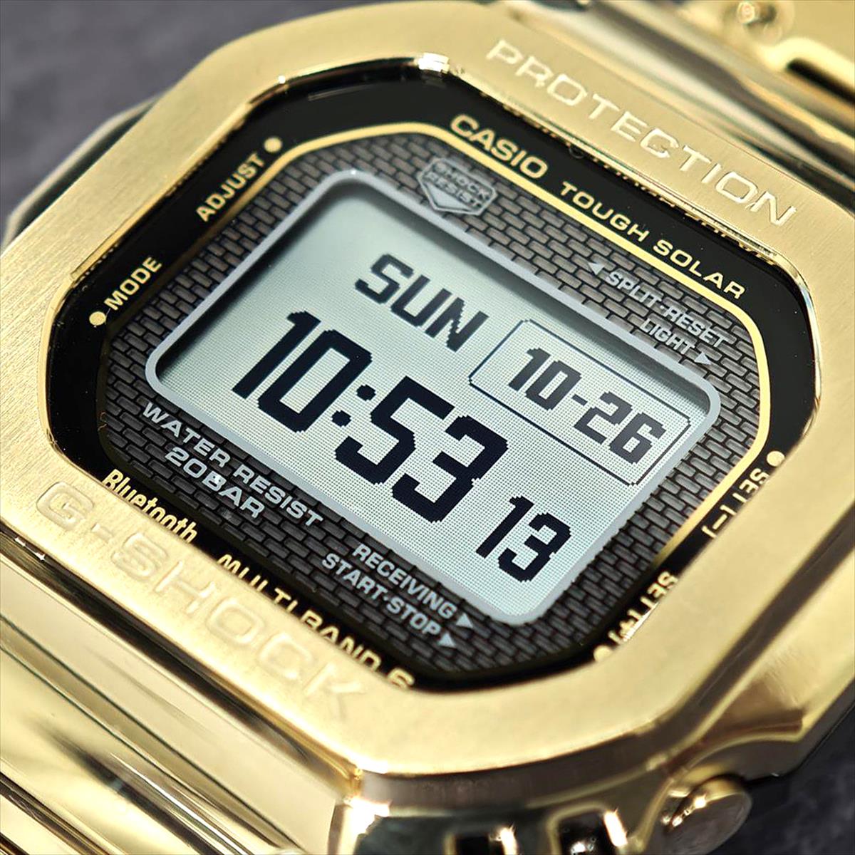 【ラッピング可】【即日発送】【新品】CASIO カシオ G-SHOCK GMW-BZ5000GD-9JF タフソーラー 腕時計 MIP液晶 フルメタル ゴールドGMW-BZ5000GD-9JF