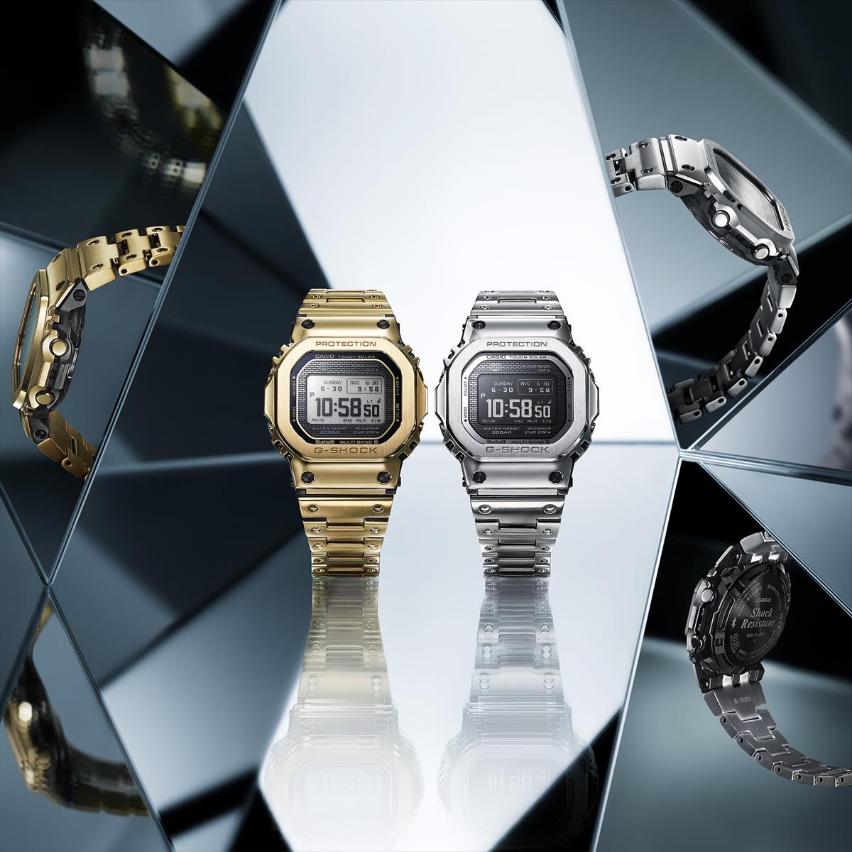 【ラッピング可】【即日発送】【新品】CASIO カシオ G-SHOCK GMW-BZ5000GD-9JF タフソーラー 腕時計 MIP液晶 フルメタル ゴールドGMW-BZ5000GD-9JF