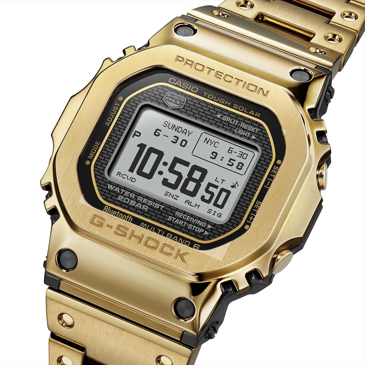 【ラッピング可】【即日発送】【新品】CASIO カシオ G-SHOCK GMW-BZ5000GD-9JF タフソーラー 腕時計 MIP液晶 フルメタル ゴールドGMW-BZ5000GD-9JF