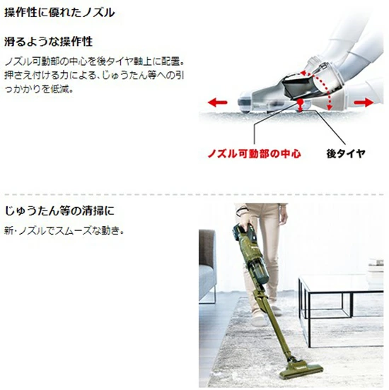 【即日発送】【新品】makita マキタ 充電式サイクロンクリーナー CL286FDRFW 白